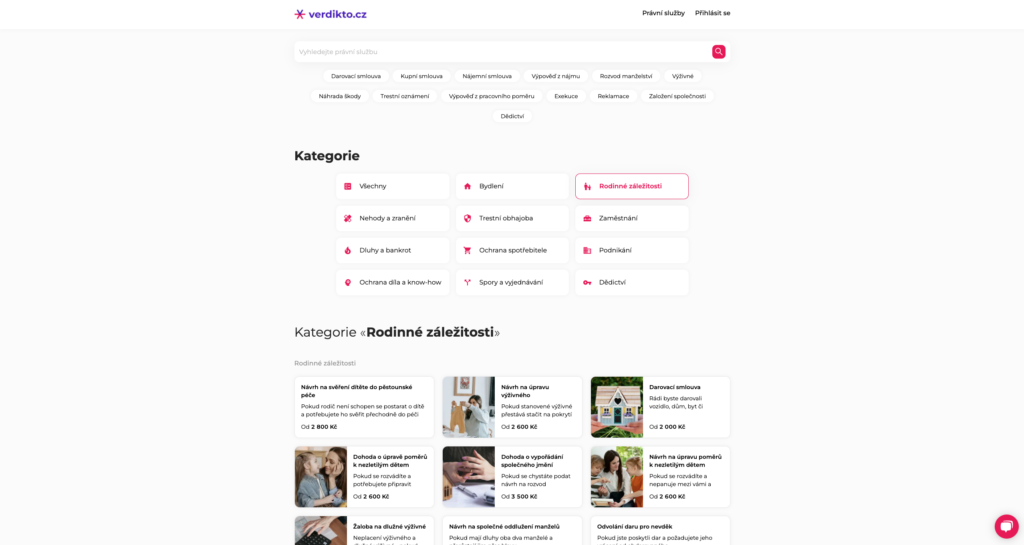 Právní služby Verdikto